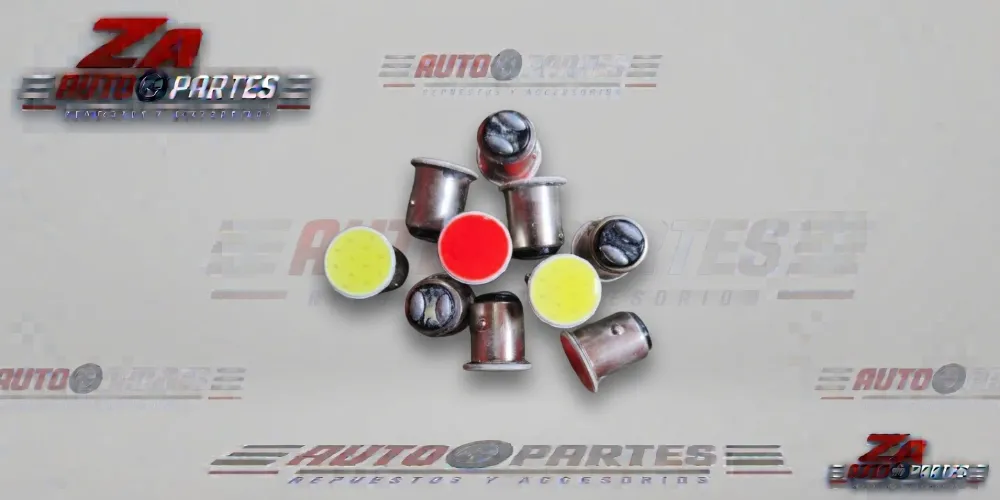 Luz bombillo 2 contactos silicón plano
