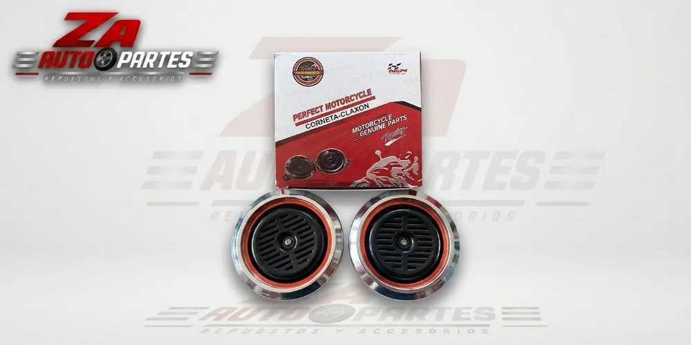 Corneta 12V WY cromada X2